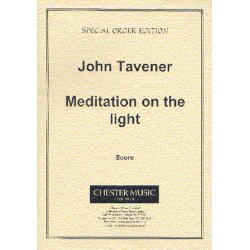 John Tavener: Meditation On The Light (Score)