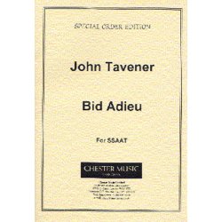 John Tavener: Bid Adieu
