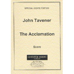 John Tavener: The Acclamation (Score)