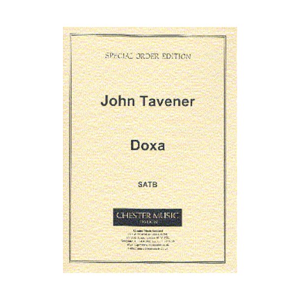 John Tavener: Doxa