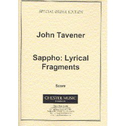 John Tavener: Sappho: Lyrical Fragments