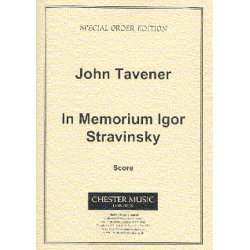 John Tavener: In Memorium Igor Stravinsky