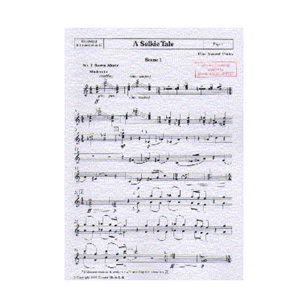 Peter Maxwell Davies: A Selkie Tale Woodwind Instruments in C Part