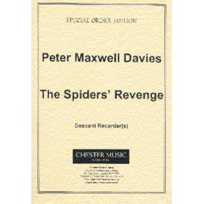 Peter Maxwell Davies: The Spiders' Revenge Descant Recorder Part