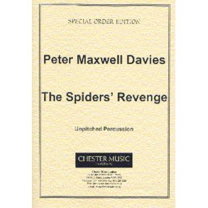 Peter Maxwell Davies: The Spiders' Revenge Unpitched Percussion Part