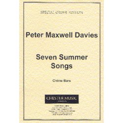 Peter Maxwell Davies: Seven Summer Songs Chime Bars Part