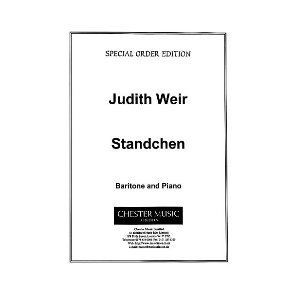 Judith Weir: Standchen