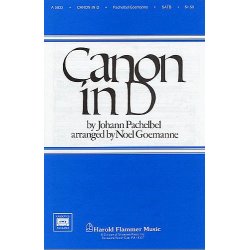 Johann Pachelbel: Canon In D (SATB)