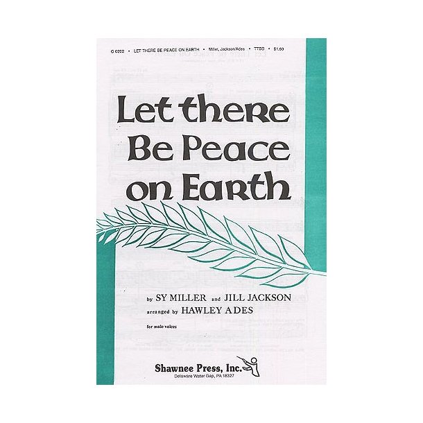 Sy Miller: Let There Be Peace On Earth (TTBB/Piano)