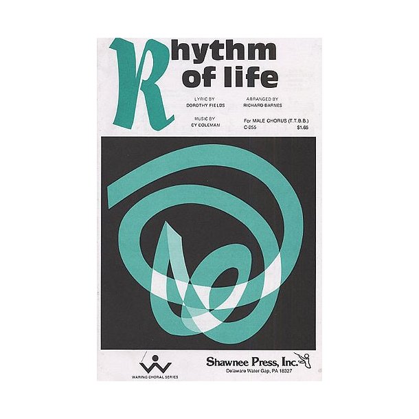 Cy Coleman: Rhythm Of Life (Sweet Charity) - TTBB/Piano Duet