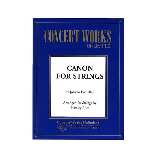 Johann Pachelbel: Canon For Strings (Score/Parts)