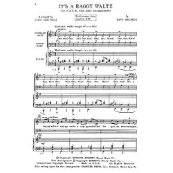 Dave Brubeck: It's A Raggy Waltz (SATB)