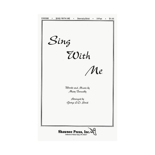 Mary Donnelly: Sing With Me (SA/Piano)