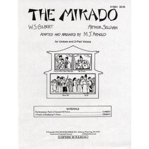 William Gilbert/Arthur Sullivan: The Mikado (5-Pack Of Performer?s Parts)