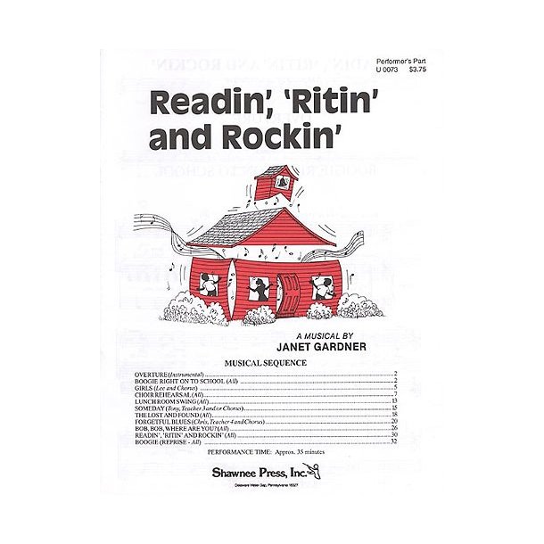 Janet Gardner: Readin', 'Ritin' And Rockin' (Performer's Part)
