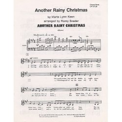 Another Rainy Christmas Choral Part