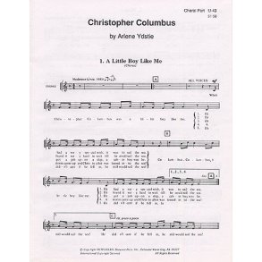 Arlene Ydstie: Christopher Columbus (Choral Part)