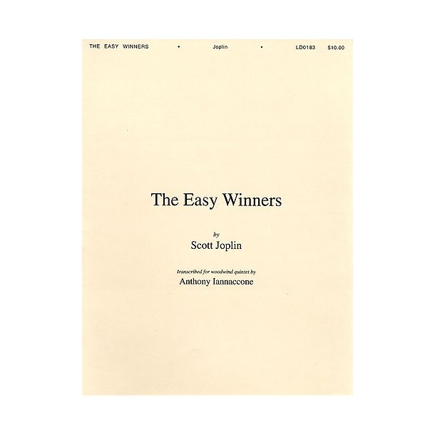 Scott Joplin: The Easy Winners (Woodwind Quintet)