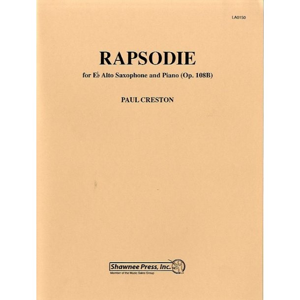 Paul Creston: Rapsodie Op.108b