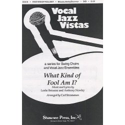 Anthony Newley: What Kind Of Fool Am I? (SAB/Piano)