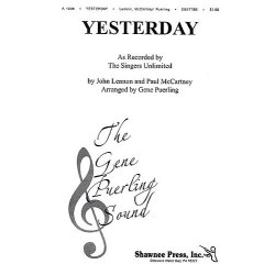 John Lennon/Paul McCartney: Yesterday (SATB)