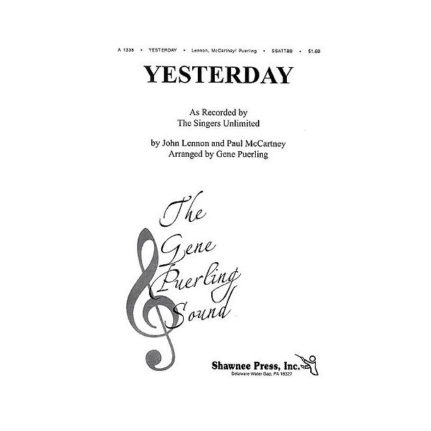 John Lennon/Paul McCartney: Yesterday (SATB)