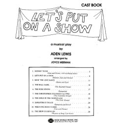 Let?s Put On A Show Performer?s Part