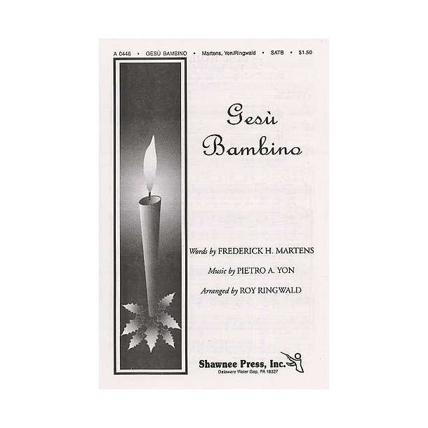 Pietro Yon: Gesu Bambino (SATB)