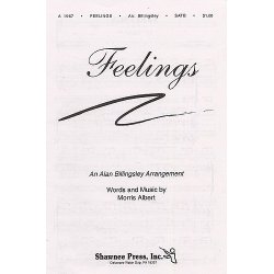 Morris Albert: Feelings (SATB)