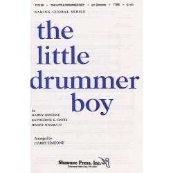 Simeone/Davis/Onorati: The Little Drummer Boy (TTBB/Piano)