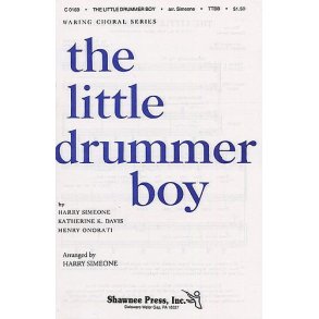 Simeone/Davis/Onorati: The Little Drummer Boy (TTBB/Piano)