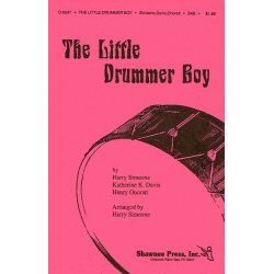 Simeone/Davis/Onorati: The Little Drummer Boy (SAB)