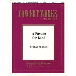 Hugh Stuart: A Pavane For Band Sc/Prts