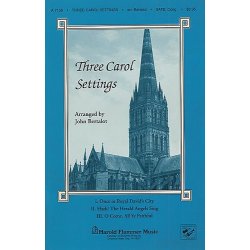 Three Carol Settings (John Bertalot)