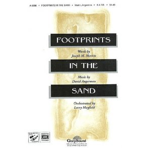 Joseph M. Martin: Footprints In The Sand (SATB)