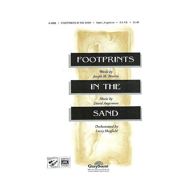 Joseph M. Martin: Footprints In The Sand (SATB)
