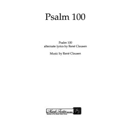 Rene Clausen: Psalm 100 (SSA)