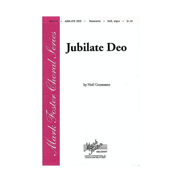 Noel Goemanne: Jubilate Deo