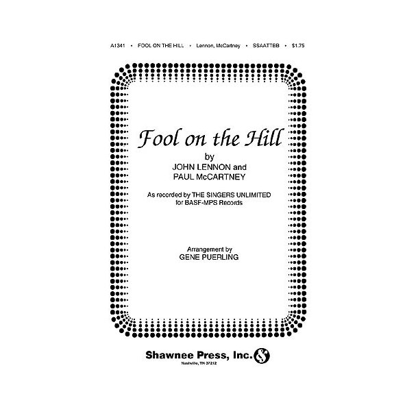 The Beatles: Fool On The Hill (SATB)