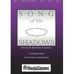MARTIN SONG OF THE SHADOWS BOOK SATB