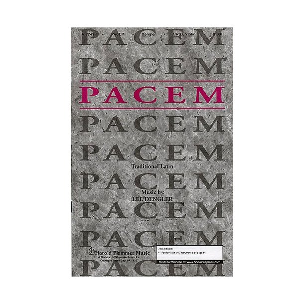 Lee Dengler: Pacem