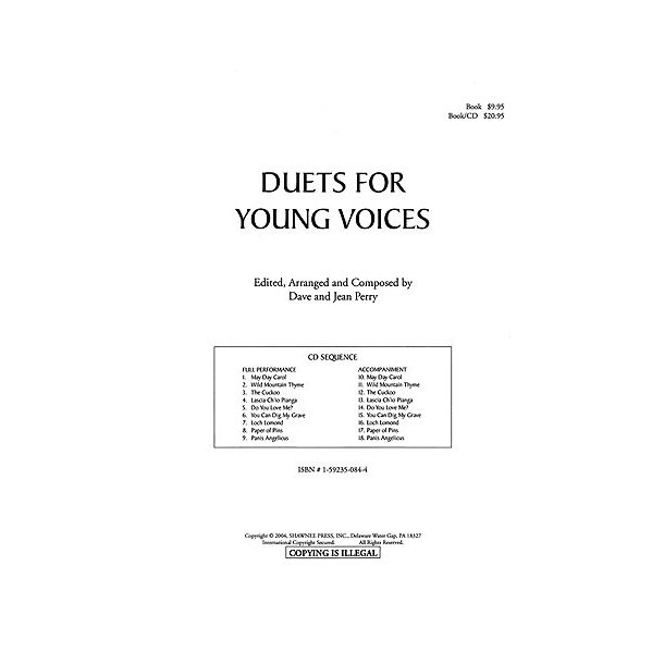 Duets For Young Voices