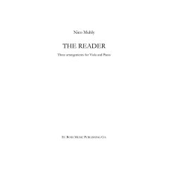 Nico Muhly: The Reader - Three Arrangements for Viola and Piano