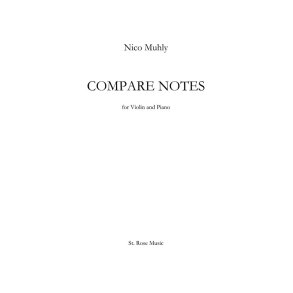 Nico Muhly: Compare Notes