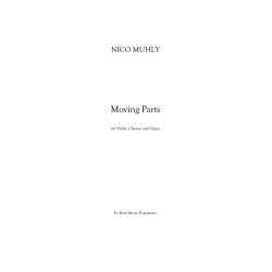 Nico Muhly: Moving Parts (Score/Parts)