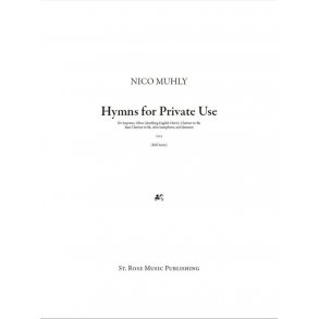 Nico Muhly: Hymns For Private (Score And Parts)