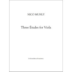 Nico Muhly: Three &Eacute;tudes For Viola