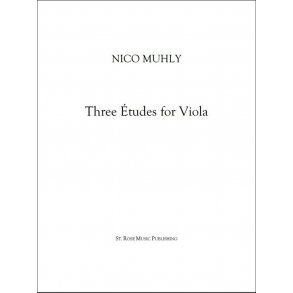 Nico Muhly: Three Études For Viola