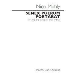 Nico Muhly: Senex Puerum Portabat (Vocal Score)