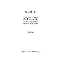 Nico Muhly: My Days (Full Score)